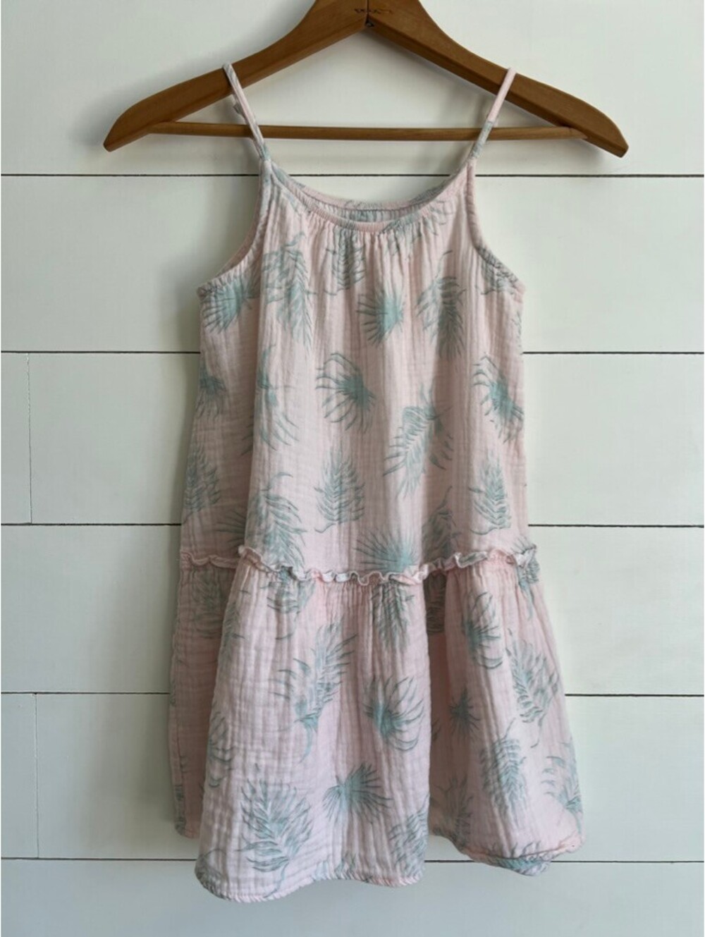 Grayson Threads Gauzy Cotton Summer Dress Girl's Size 6 Tropical Vacation Summer